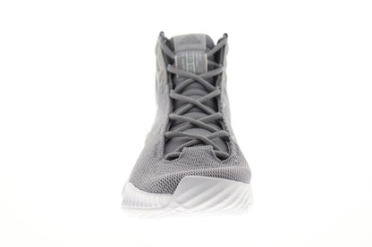 Pro Bounce 2018 AH2665 Mens Gray High Top Athletic Gym Basketball Shoes