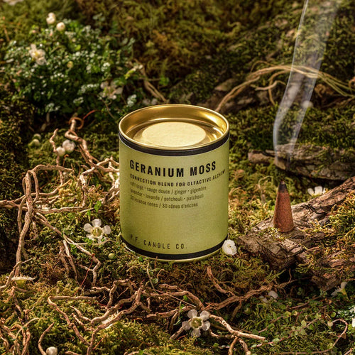 Geranium Moss Incense Cones