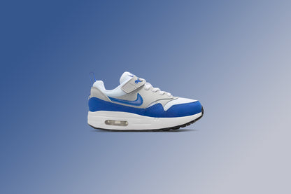 Air Max 1 Easy (PS) - White/Game Royal/Neutral Grey/Black