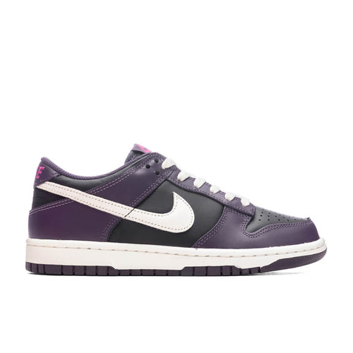 Dunk Low (GS) - Black/Pale Ivory/Dark Raisin/Sail
