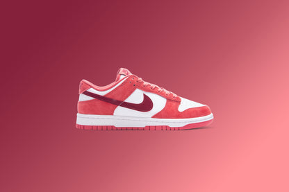 Dunk Low Womens 'Valentines Day' - White/Team Red/Adobe/Dragon Red