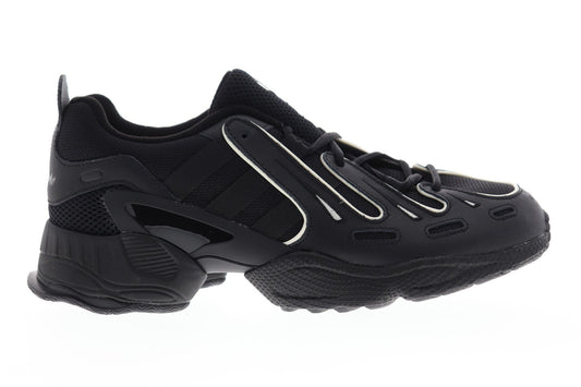 EQT Gazelle EE7745 Mens Black Low Top Lace Up Athletic Running Shoes