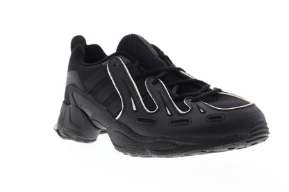 EQT Gazelle EE7745 Mens Black Low Top Lace Up Athletic Running Shoes