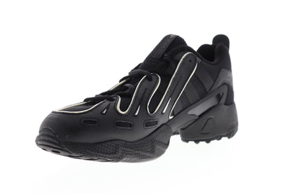 EQT Gazelle EE7745 Mens Black Low Top Lace Up Athletic Running Shoes
