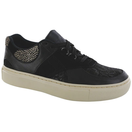Women's High Street-X Lace Up Sneaker in Black Chital