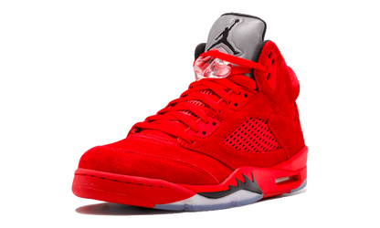 5 Retro "Red Suede" 136027 602