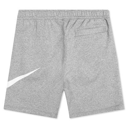 Sportswear Club Graphic Shorts - Dark Grey Heather/White