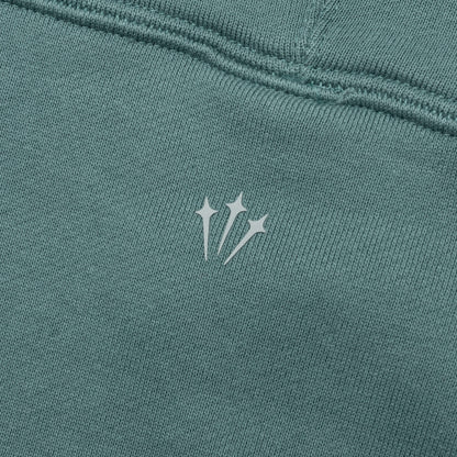 Nocta NRG Fleece Hoodie - Mineral Slate/Faded Spruce/Mica Green