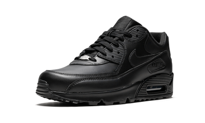 Air Max 90 Leather "Triple Black" 302519 001A