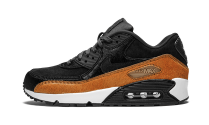 AIR MAX 90 LX MNS WMNS "Pony Hair - Black/Cider" 898512 005