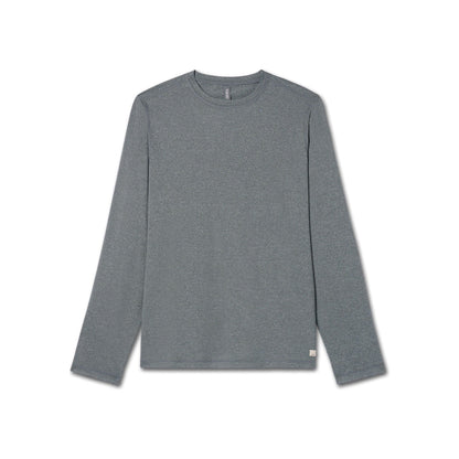 Men's Long Sleeve Tradewind Performace Tee 2.0 in Heather Grey