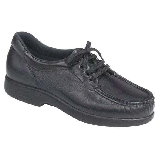 Women's Take Time Lace Up in Black