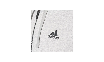3 Stripes Big And Tall Essential Hoodie "Medium Grey Heather / Black" BR3222