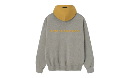 LAKERS SPORTS FIT HOODIE "CONCRETE HEATHER / CANYON" 192NB256405F