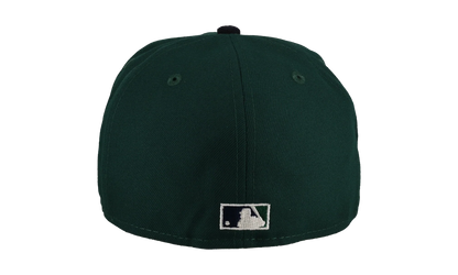 59FIFTY Los Angeles Dodgers 40th Anniversary Fitted Hat "Green / Navy - Corduroy Visor" NE144