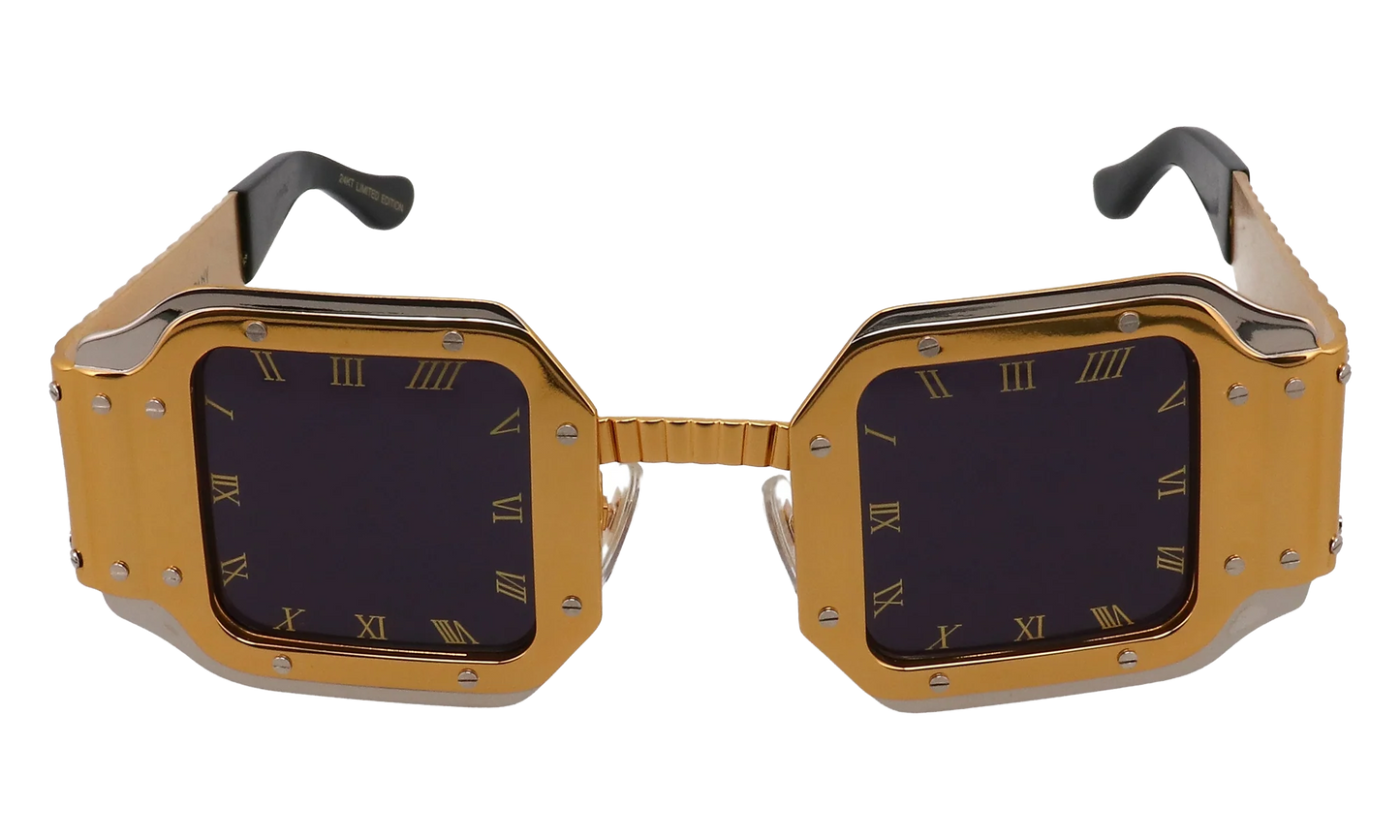 Timeless 24KT Two-Tone "Yellow / White Gold / Black" VTWA2 0002 29A4
