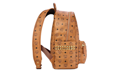 Medium Stark Backpack in Visetos "Cognac" MMKEAVE12CO001