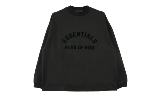 Heavy Jersey Long Sleeve Tee Shirt "Jet Black" 125SP242014F