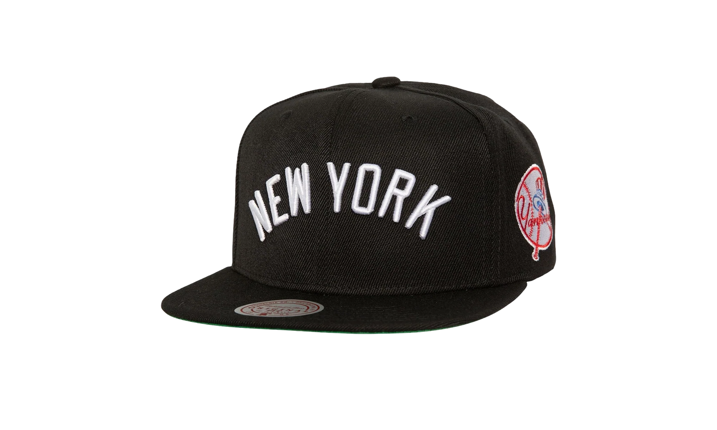 MLB Triple Play Snapback Cap "New York Yankees - Black" HS8563 NYYBLCK