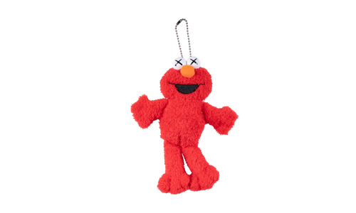 Sesame Street Water Parade Elmo Plush Keychain "Red" KAWS202450