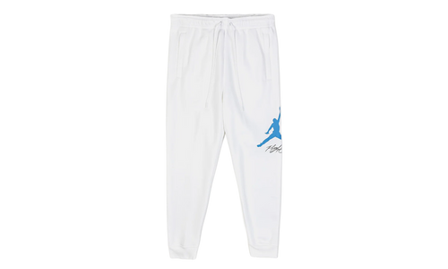 Jordan Essentials BAseline Jogger Pants "White / Blue" FD7345-100