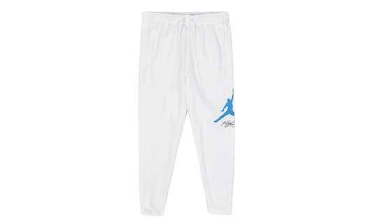 Jordan Essentials BAseline Jogger Pants "White / Blue" FD7345-100