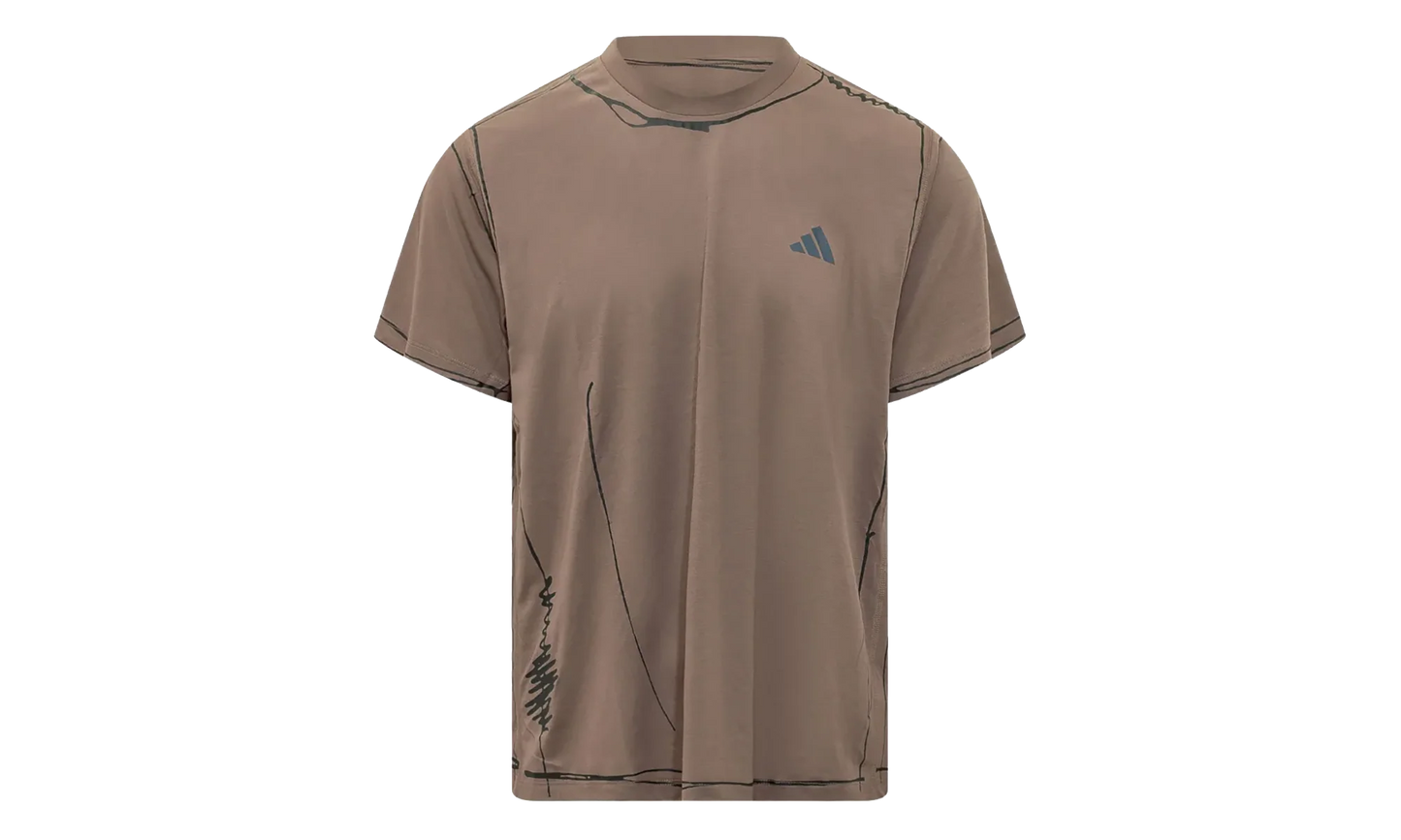 ADI365 SFTM Running Unitefit T-Shirt "Trace Brown" KQ7839