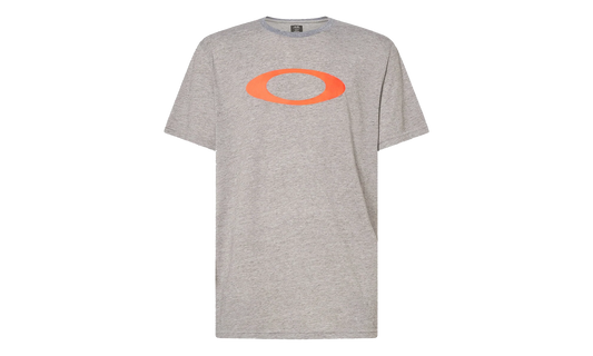 O-Bold Ellipse T-Shirt "New Granite / Neon Orange" 457132 9V5