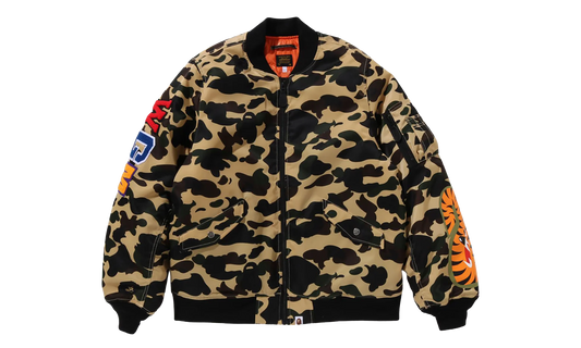 1st Camo Shark MA-1 Jacket "Yellow" 1L30 141 003 YELLOW