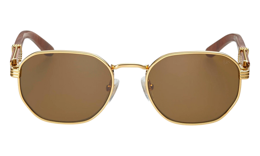 Detroit Player Atelier Mirage Woods "Yellow Gold / Brown" WDDP2 0002 22D3