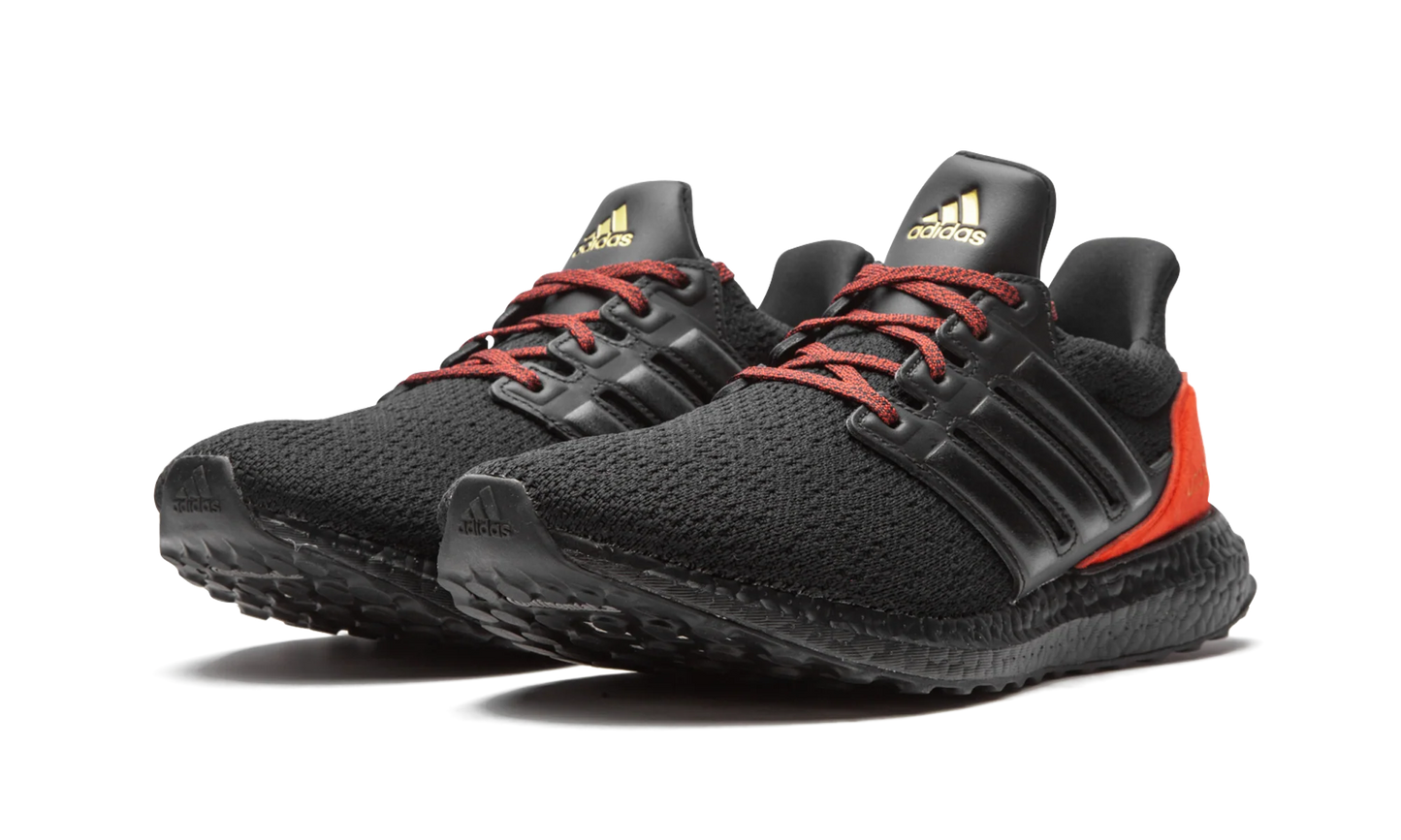 Ultraboost "Core Black / Red Suede" FW4899