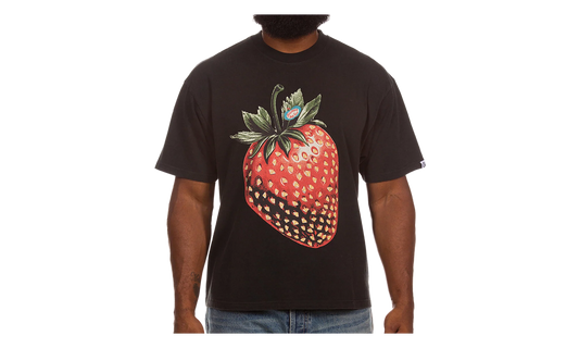 Diamond Berry SS Knit Boxy Tee "Black" 861-1316