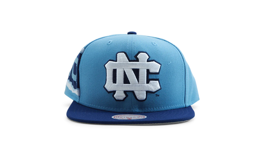 NCAA Jumbotron Snapback Cap "North Carolina Tar Heels - Navy / Light Blue" HHSS3466 UNCYYPPPNYLB
