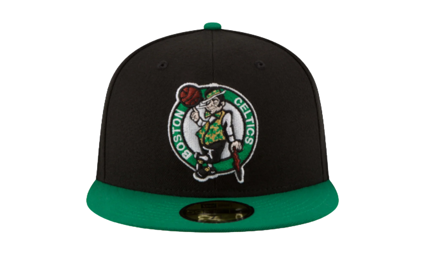 59FIFTY Boston Celtics 2Tone Fitted Hat "Black / Green / Gray UV" NE498