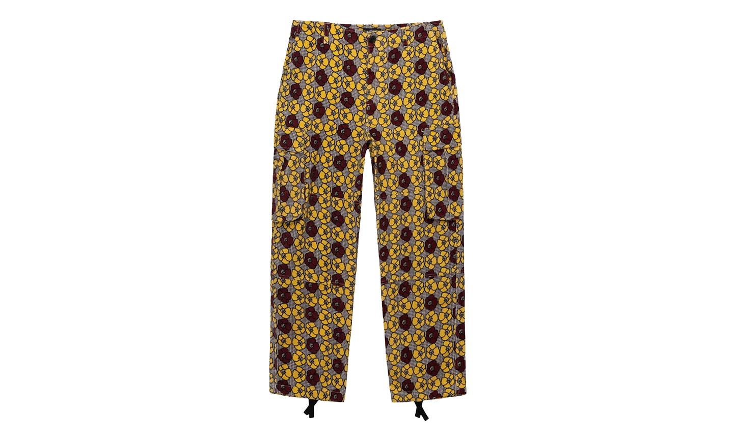 Stussy Corduroy Cargo Pants "Houndstooth" DT331