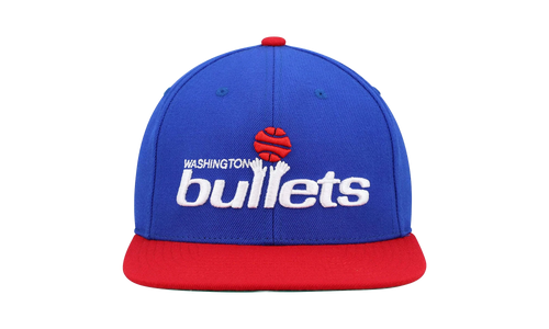 NBA Hardwood Classics Team 2 Tone 2.0 Snapback Cap "Washington Bullets - Royal / Red" HHSS3267 WBUYYPPPRYRD