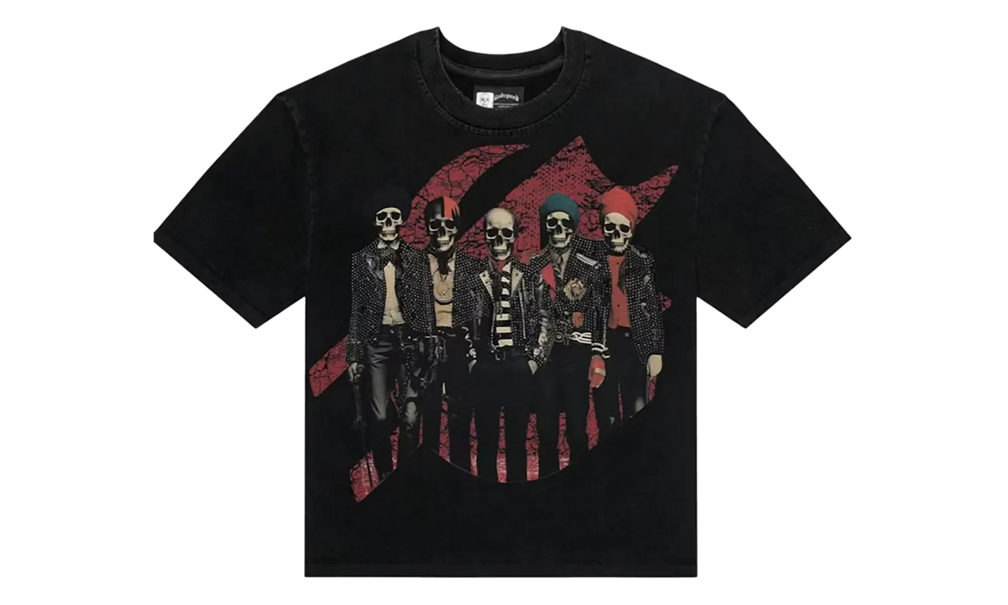 Guitar Heroes Studed T-Shirt "Black" GS140