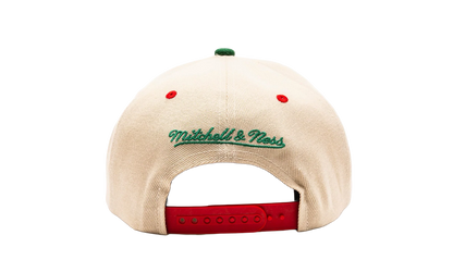 NHL Pop Panel Snapback Cap "New Jersey Devils - Off White" HHSS5371 NJDYYPPPOFWH