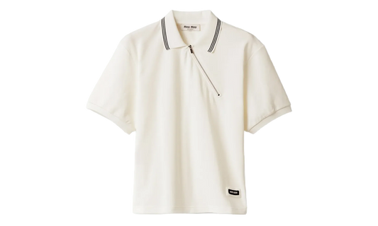 Polo Piquet Jersey WMNS "White" MJNA03 S OOO 18ZW F0009