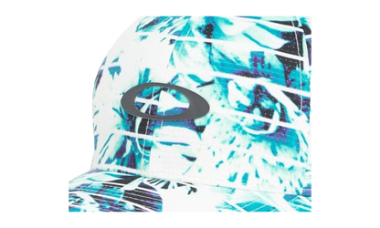 Azalea Fitted Hat "Floral Print Emerald" FOS901081 9FT