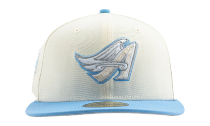 59FIFTY Los Angeles Angels 50th Anniversary Fitted Hat "Cream / Icy Blue / Grey" NE499