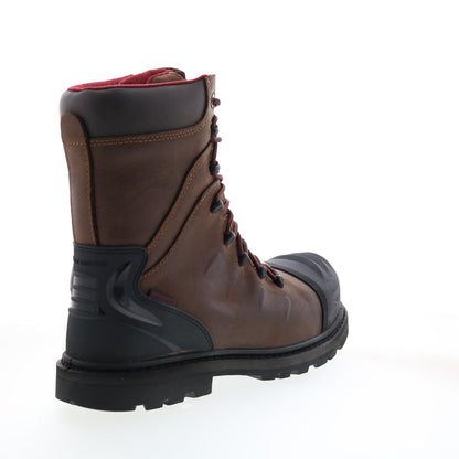 Avenger Hammer Carbon Toe Waterproof PR 8" Mens Brown Work & Safety Boots
