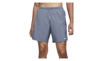 Challenger Brief-Lined 7 Running Shorts "Obsidian Heather / Reflective Silver" CZ9066 451