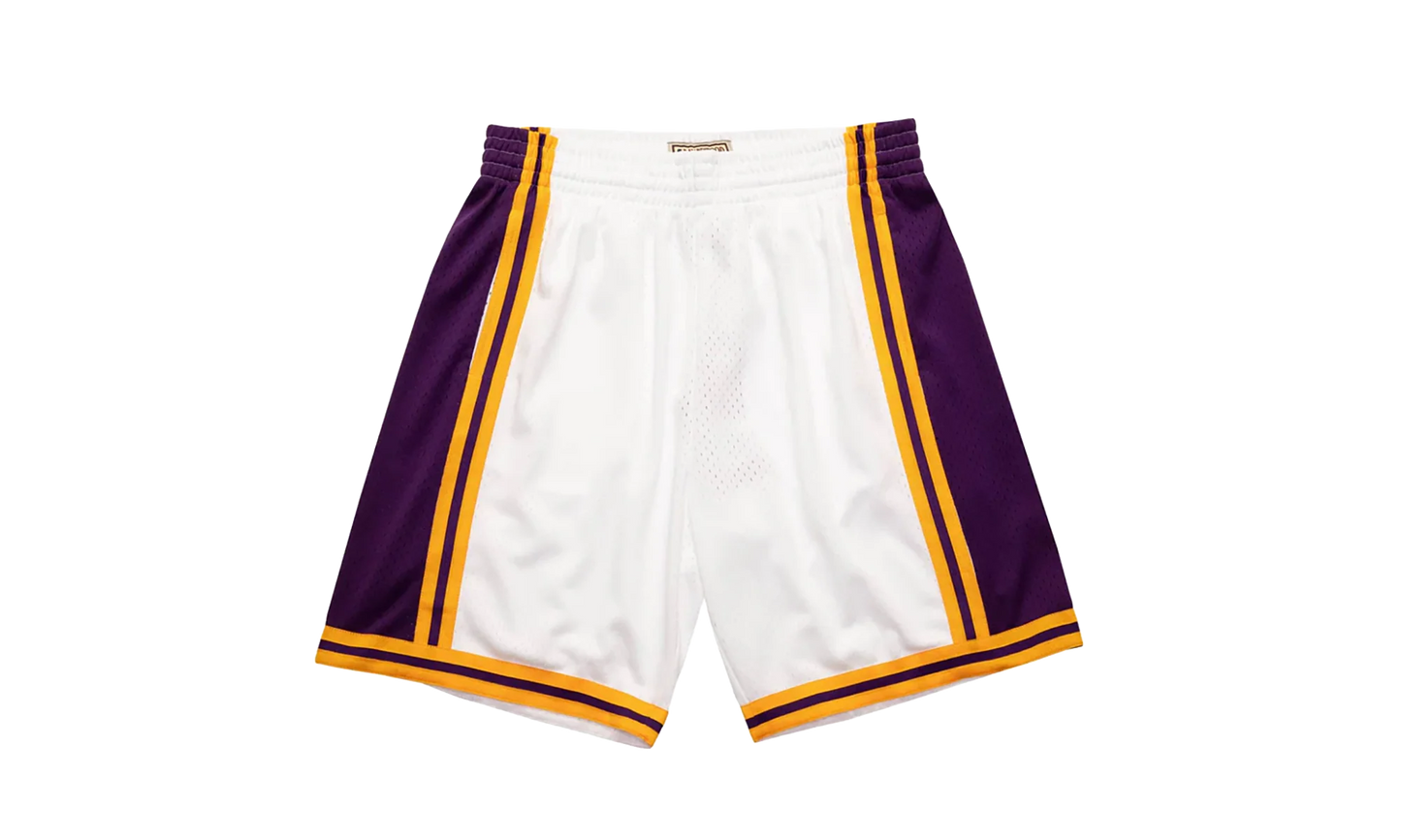NBA Reload 2.0 Swingman Shorts "1984 Los Angeles Lakers - White" SMSHGS20070 LALWHIT84