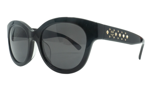 Cat Eye Sunglasses "Black/Gold" MCM606SA-001