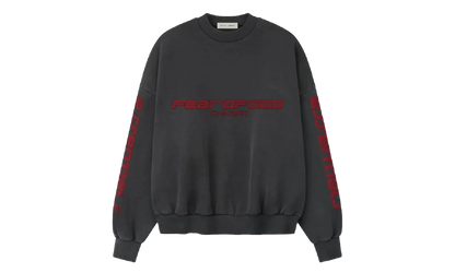 Chicago Heavy Fleece Cropped Sweatshirt "Iron Grey" 192HO256892F