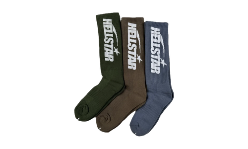 Logo Socks (3 Pack) "Earth Tone" HSR142