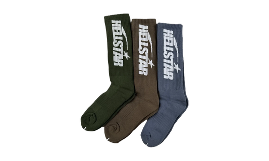 Logo Socks (3 Pack) "Earth Tone" HSR142
