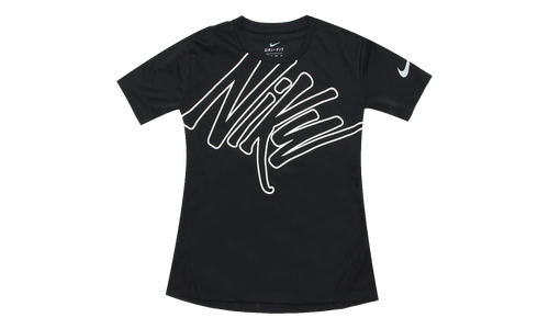 Spring Dry Graphic T-Shirt GS "Black / White" AQ9155 010