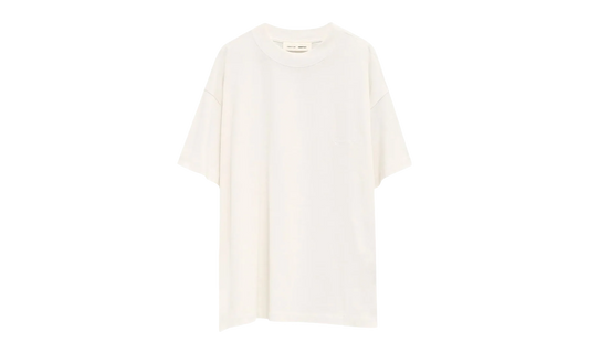 Embroidered Essential Tee "Ivory" 125HO254282F